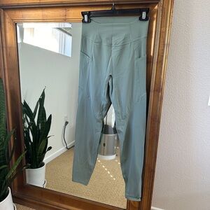 GymShark Whitney Simmons Green Leggings with Pockets